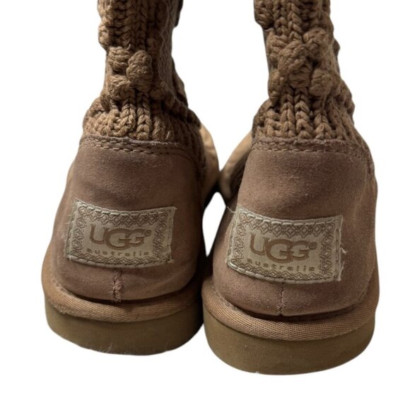 UGG Classic Cardy Argyle Sweater Boots - Picture 5 of 6